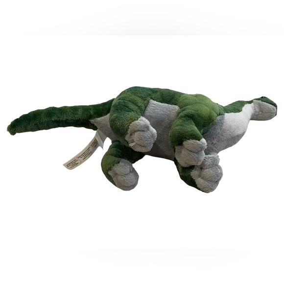The Petting Zoo Toy BRACHIOSAURUS Dinosaur 14" Stuffed Animal/Plush, Green, GUC - Picture 8 of 9